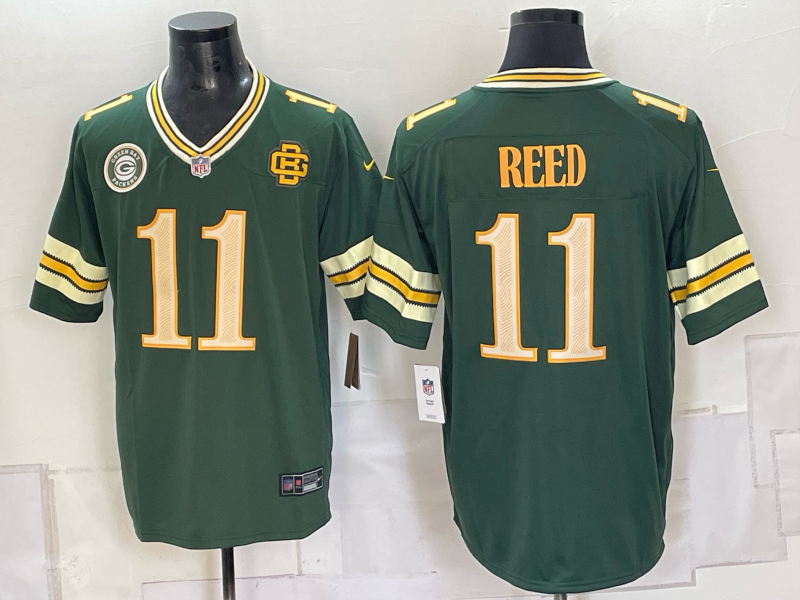Men Green Bay Packers #11 Reed green Rivalries Nike 2026s NFL Game Jersey 0907002->green bay packers->NFL Jersey